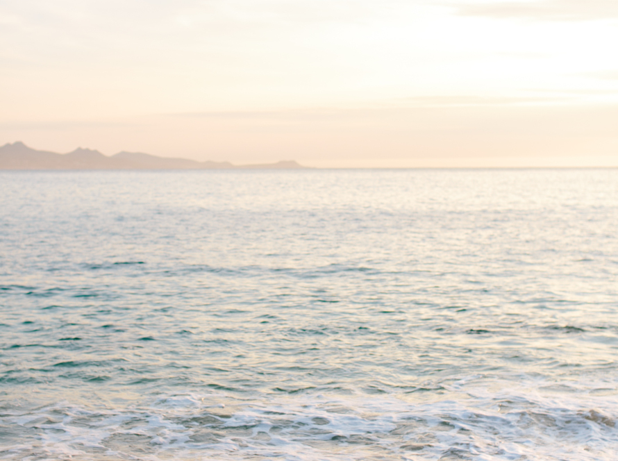 A beautiful sunrise on the beach