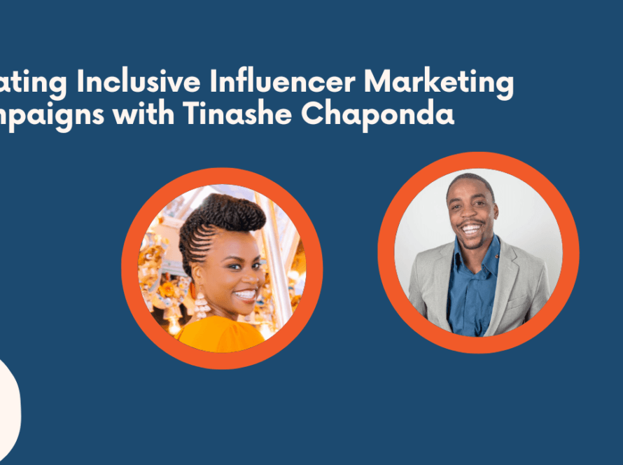 In the image we can see the photos of Sonia and Tinashe on a blue background and the title of the episode in white letters.